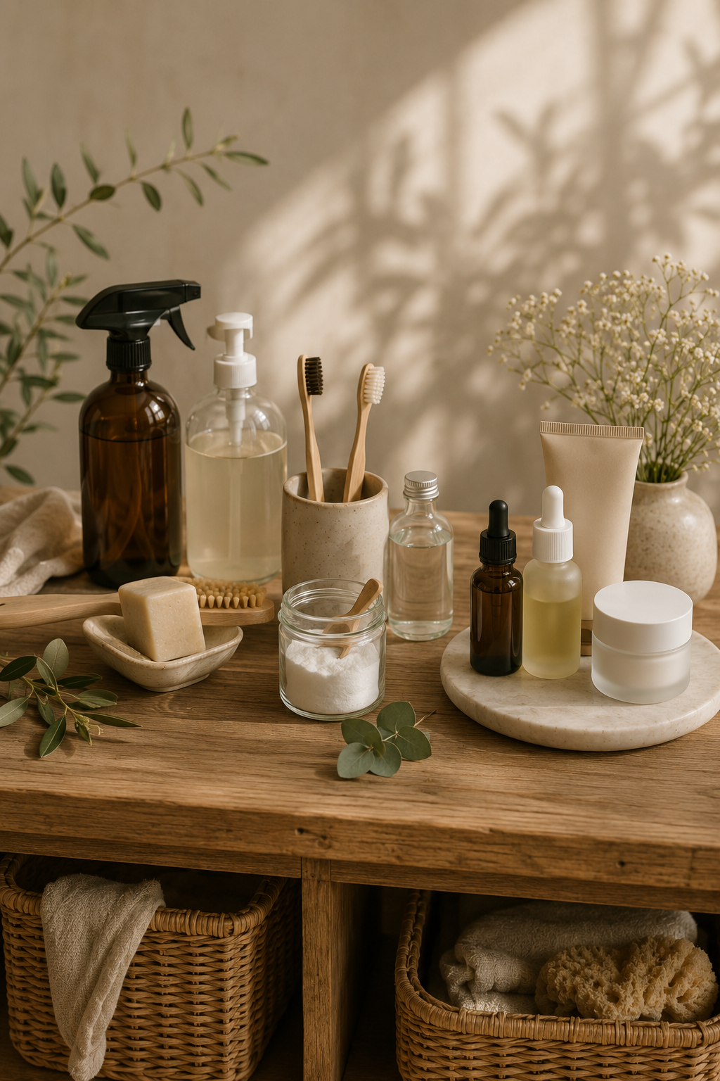 Básicos low tox de hogar, cosmética fresca y cuidado cotidiano